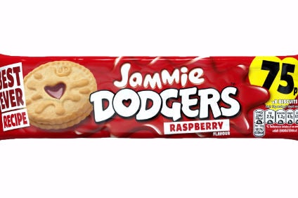 Burton's Jammie Dodgers biscuit brand