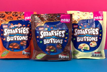 New products - Nestle unveils Smarties Buttons in UK; Keytone Dairy launches SuperFood Frozen Purees in Australia; Just adds folded 'egg' product to plant-based range