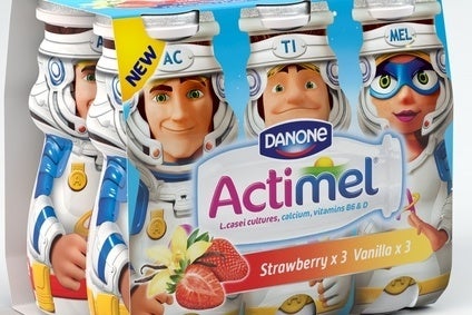 Have you had your Actimel today' Current package of Danone's