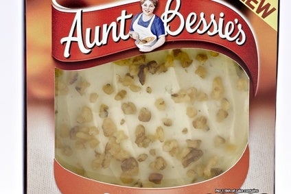 Aunt Bessie's makes cake aisle debut