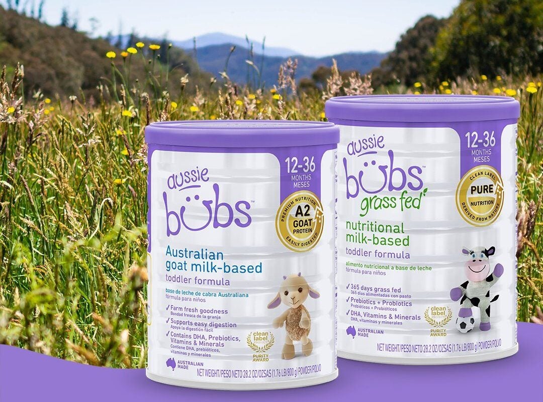 Aussie Bubs expands in US with clean-label toddler milks as purity