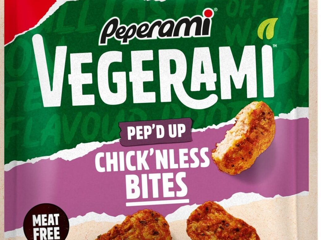 Peperami's meat-free chicken bites