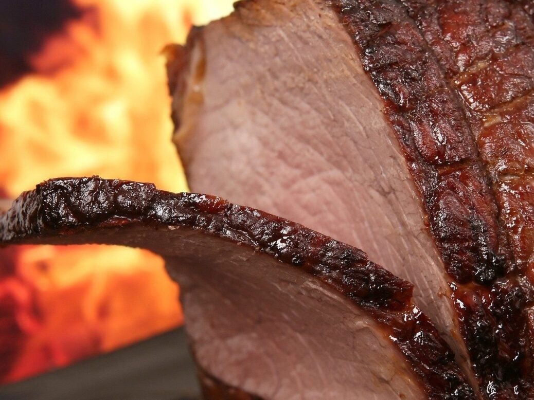 Sliced beef