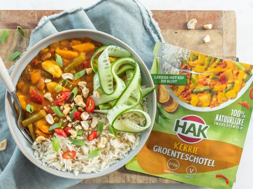 Hak-branded convenience food