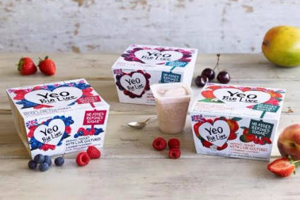 Yeo Valley launches sugar-free yoghurts in UK