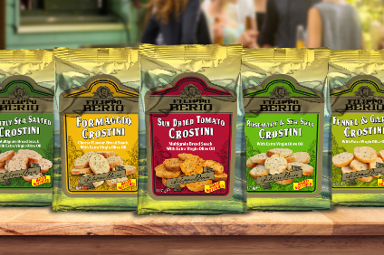 Filippo Berio teams up with Chaucer Foods on crostini