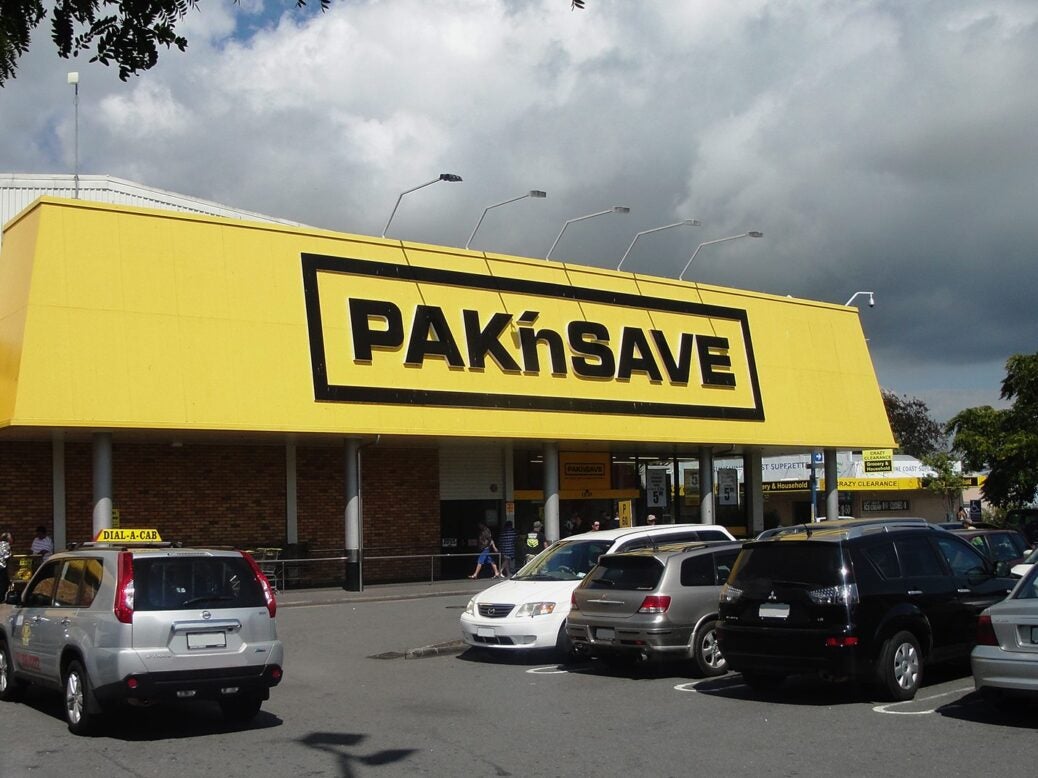 Pak'nSave retail store in New Zealand