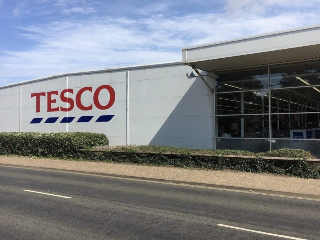 Tesco store in the UK