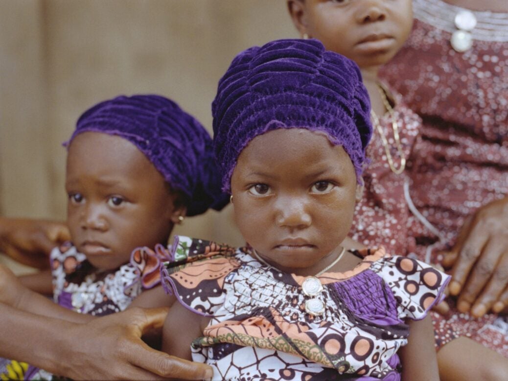 Children in Toffo, Benin