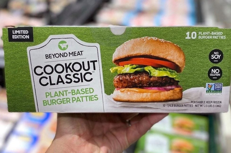 Beyond Meat Cookout Classic burger pack