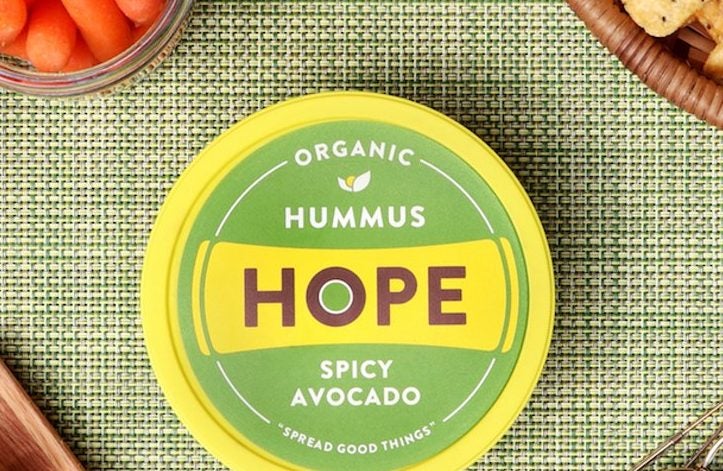 Hope Foods organic houmous