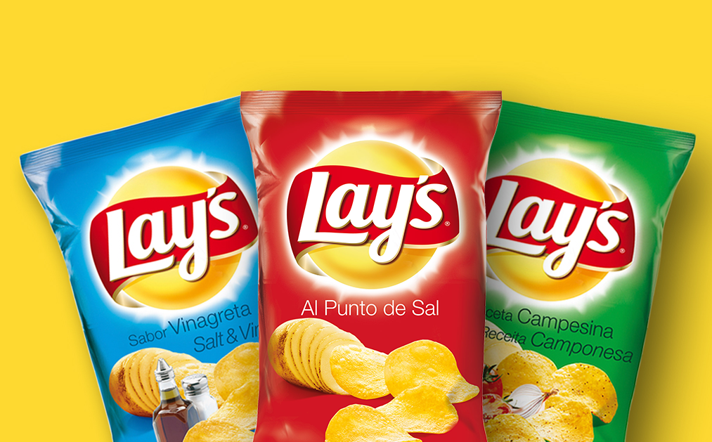 Lay's snacks sold in Spain