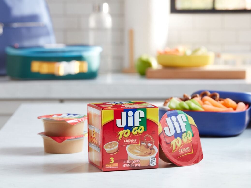 Jif To Go peanut butter