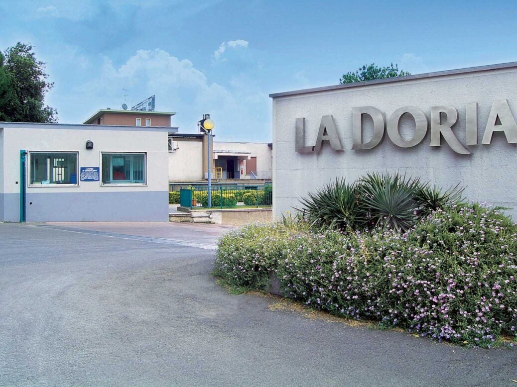 La Doria factory in Sarno