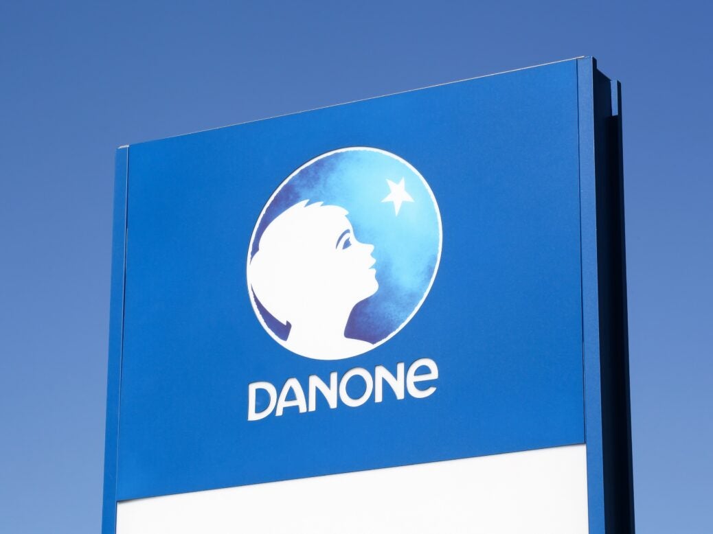 Danone sign