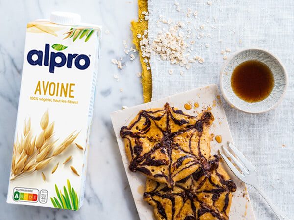Alpro oat-based milk alternative