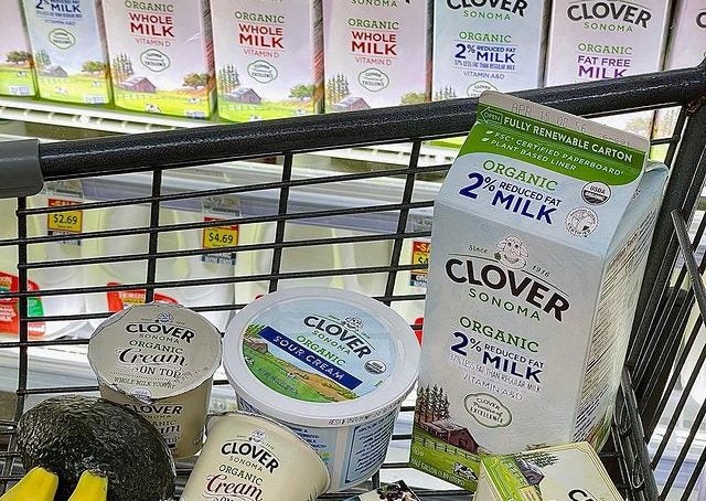 Clover Sonoma dairy products