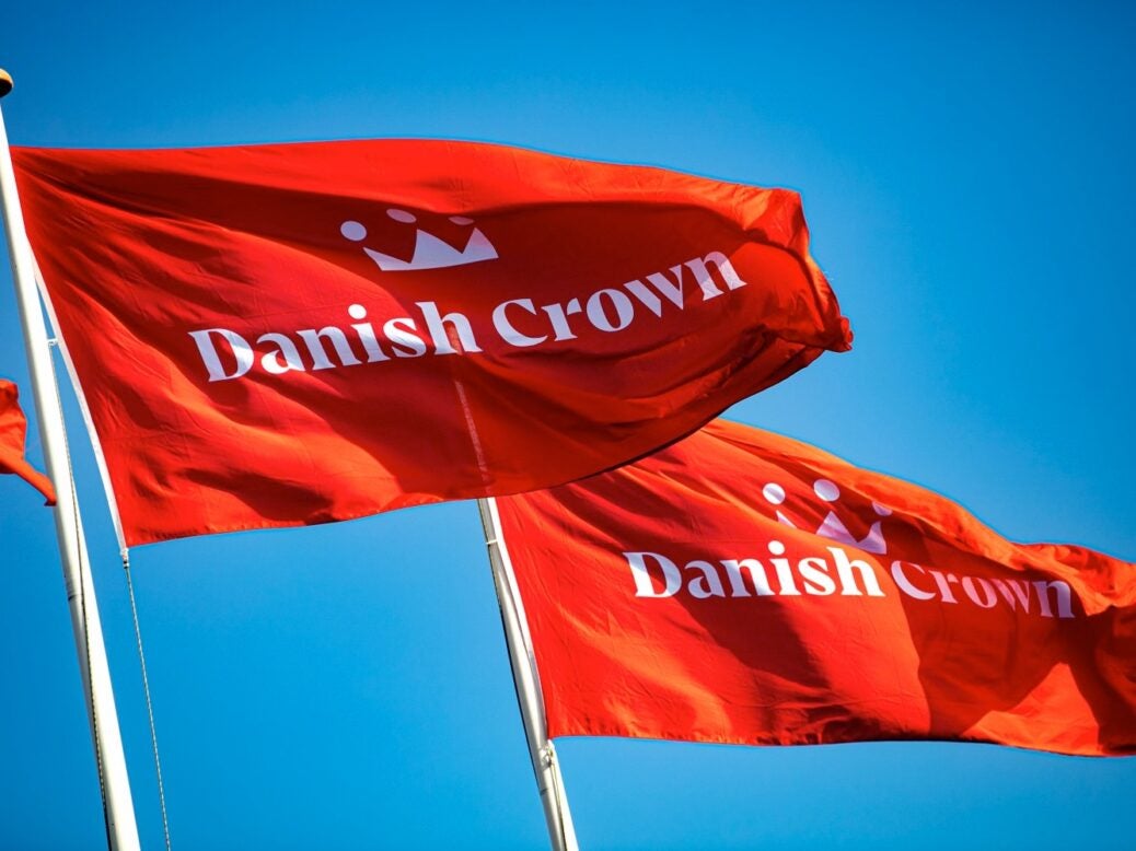 Danish Crown corporate flags