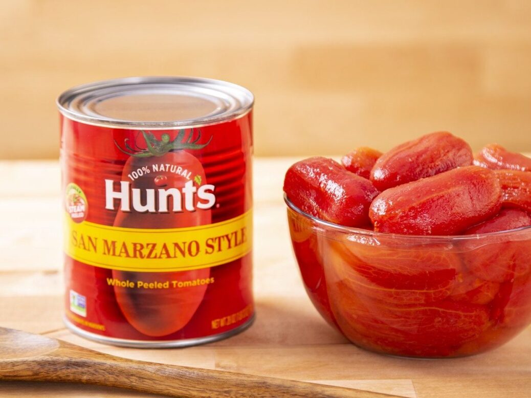 Hunt's tinned tomatoes|