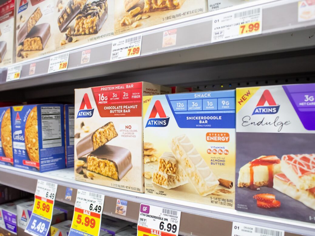 Atkins snack bars on sale in Los Angeles