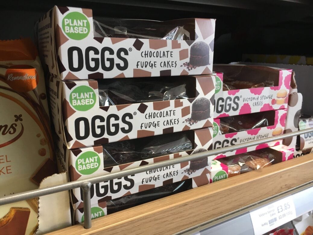 Oggs egg-free cakes