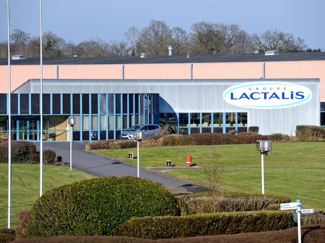 Lactalis factory in Villedieu Les Poêles, France