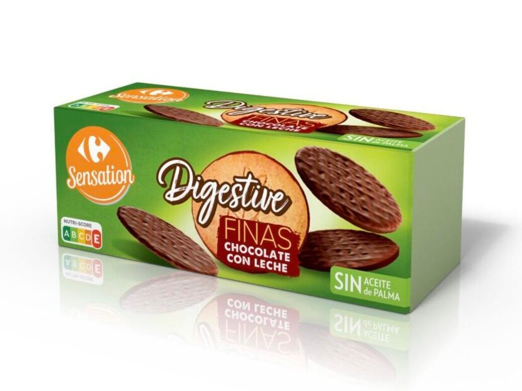 Carrefour private-label biscuits manufactured by Cerealto Siro Foods