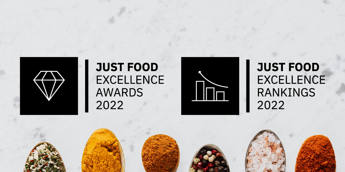 Introducing the Just Food Excellence Awards & Rankings 2022
