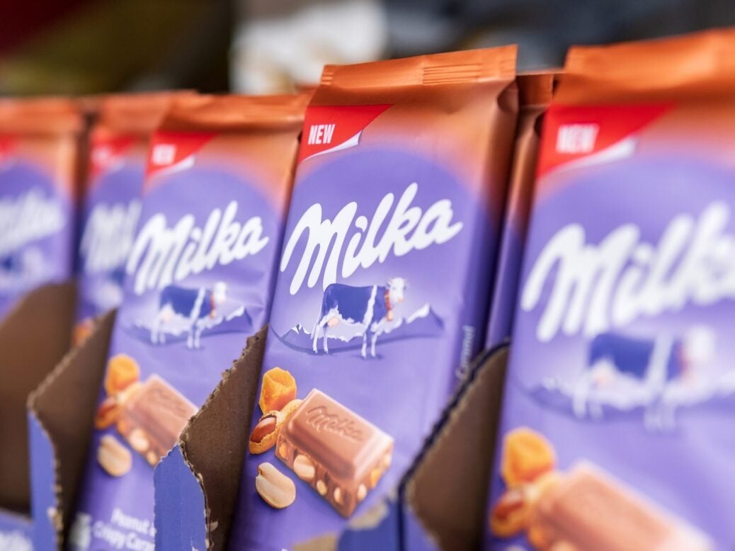 Milka chocolate, owned by Mondelez International, on sale in Tyumen, Russia, 8 June 2021