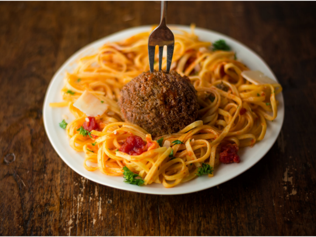 Mosa Meat cell-cultured meatball