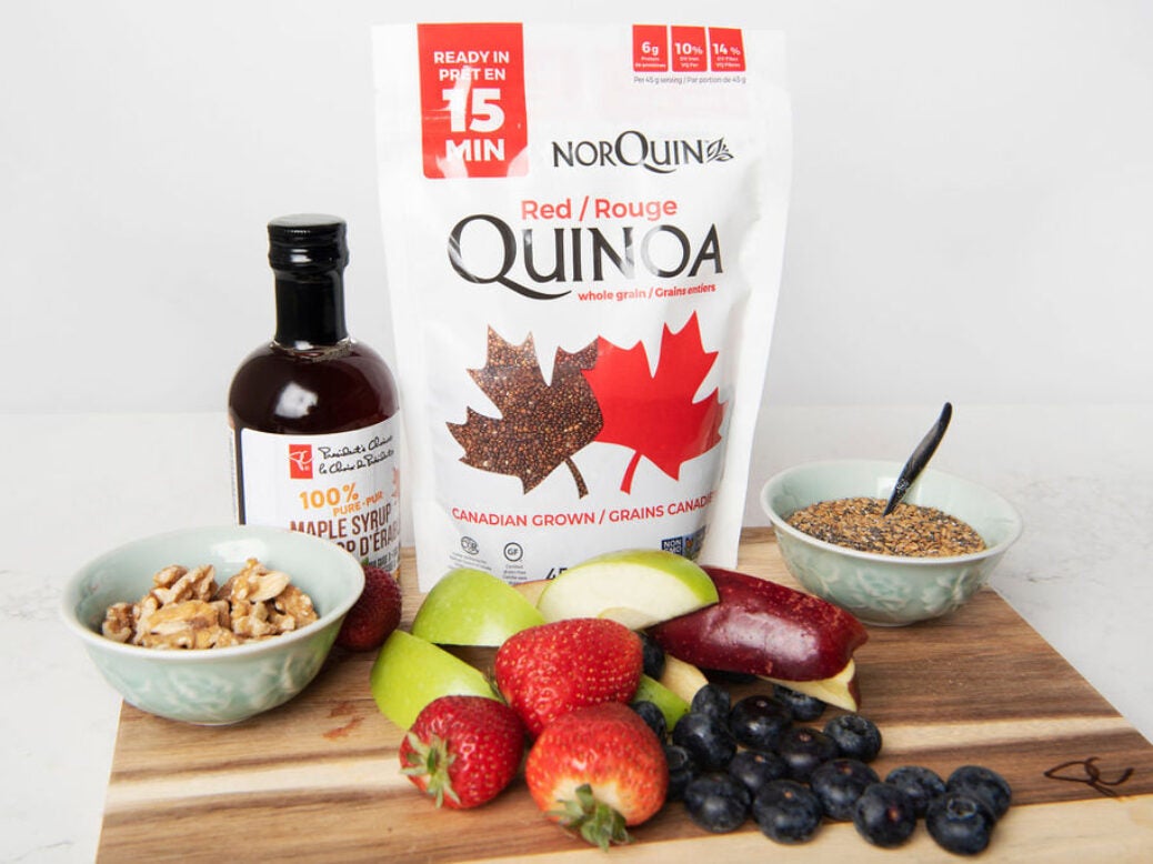 NorQuin packaged quinoa