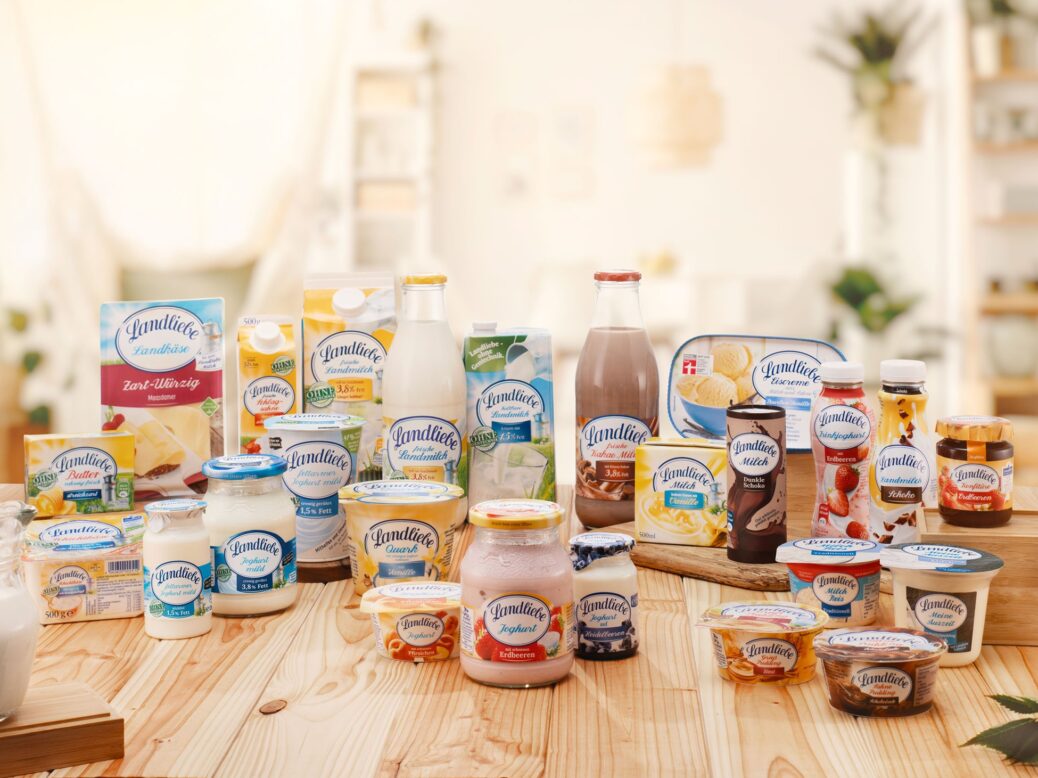 Landliebe brand dairy range