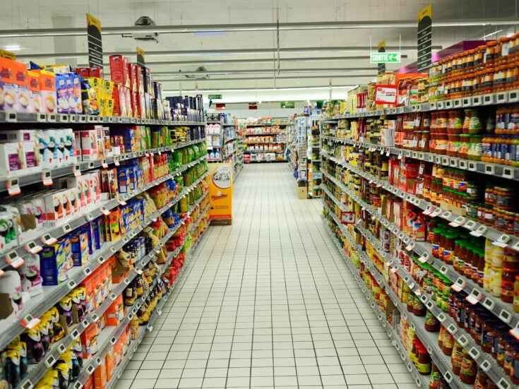 Food inflation climbs again in France