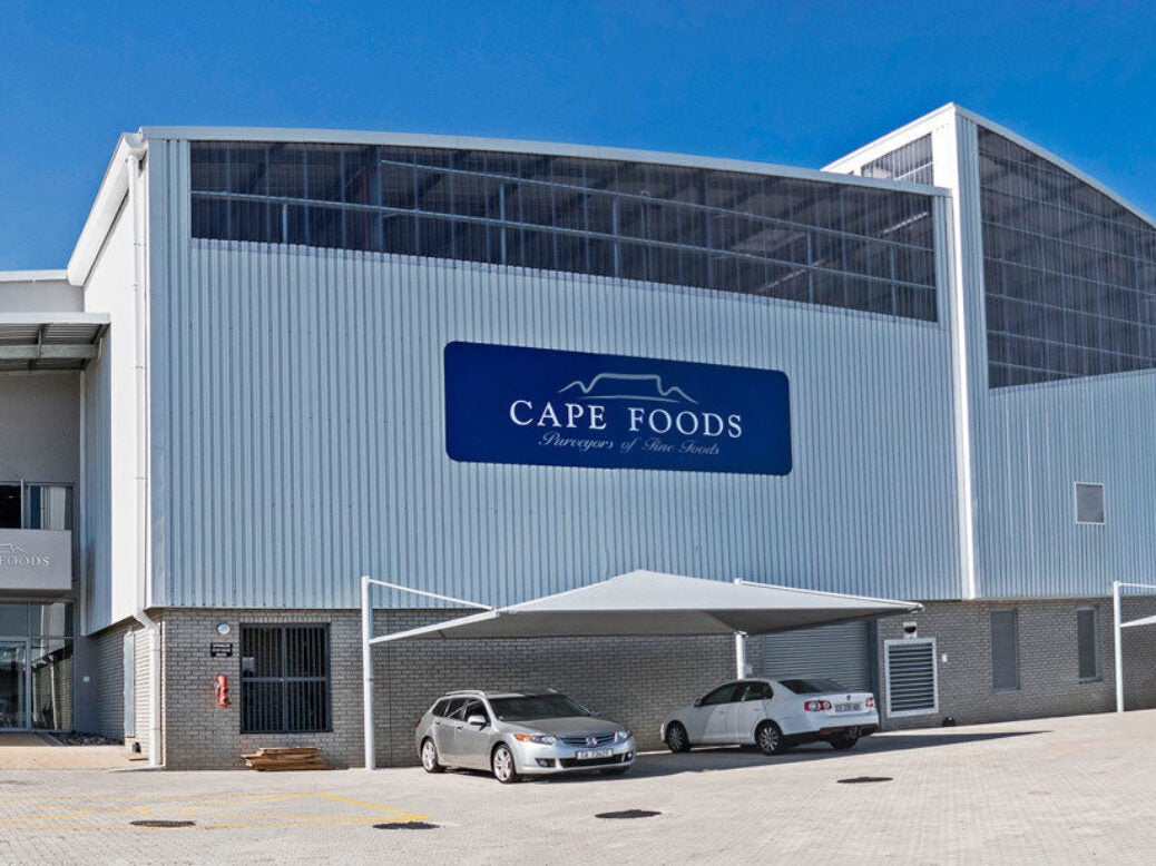 Cape Foods plant in Cape Town