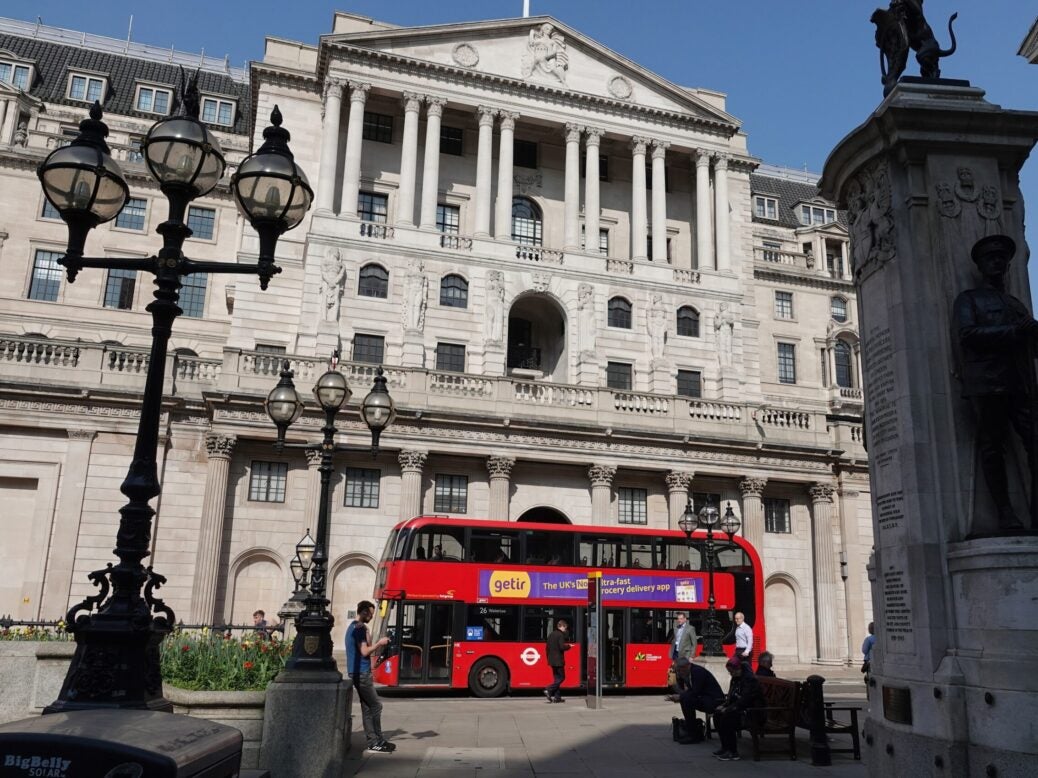 The Bank of England had to intervene amid the weakness in sterling