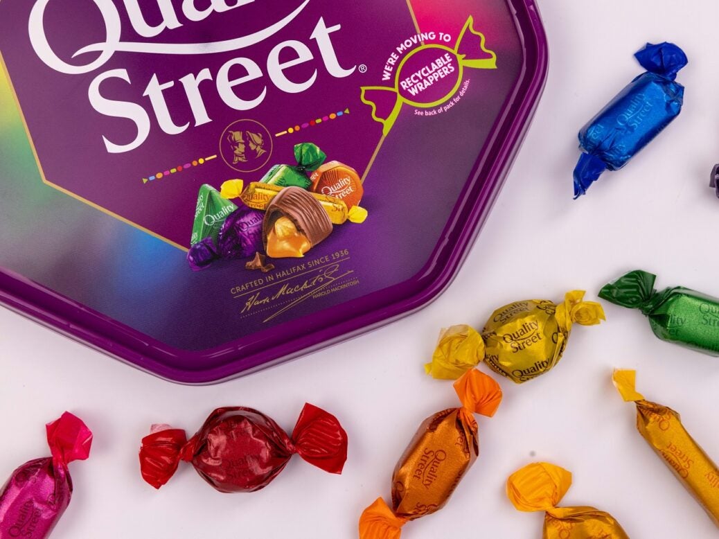 Quality Street packaging