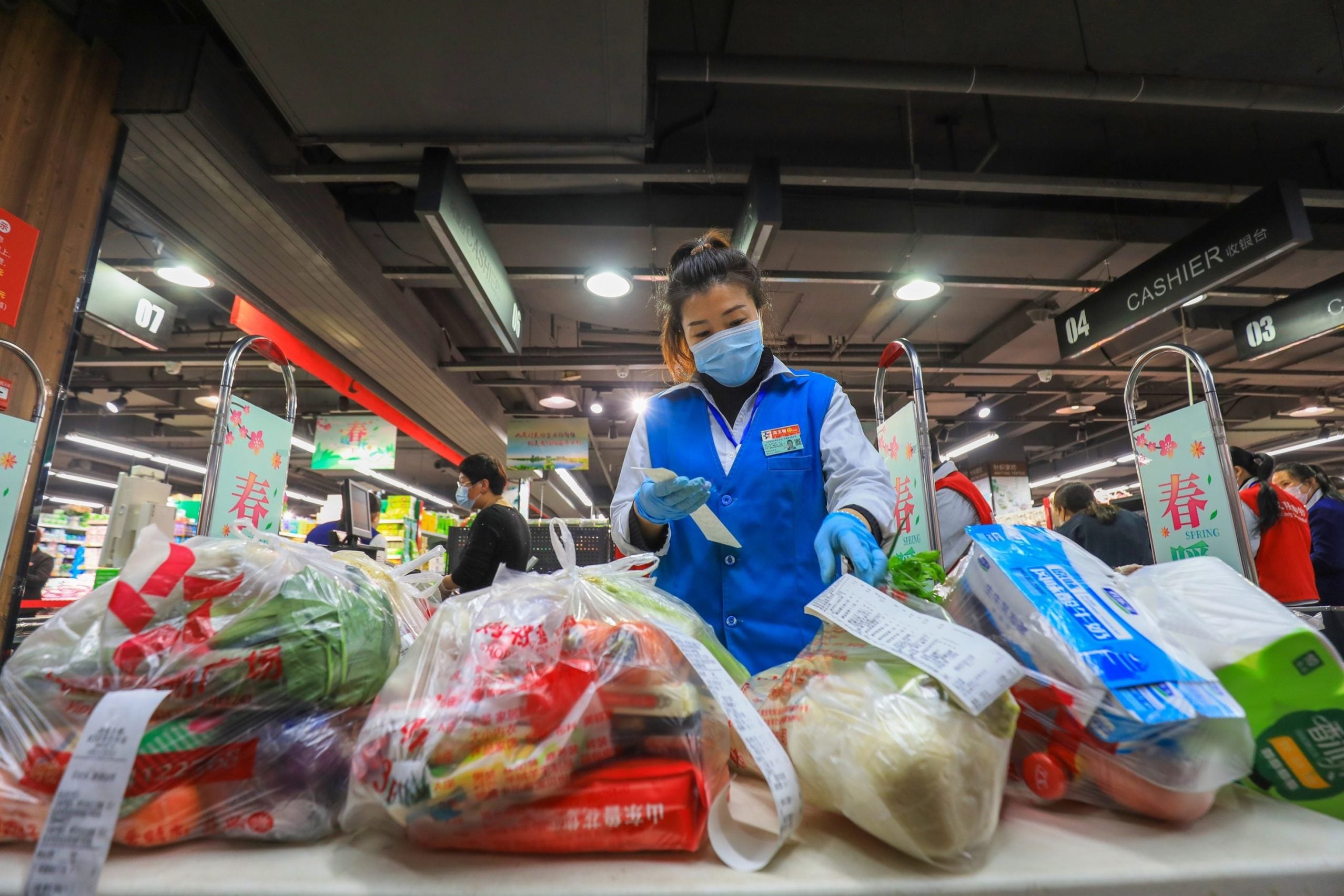 stops accepting new online grocery customers amid surging demand