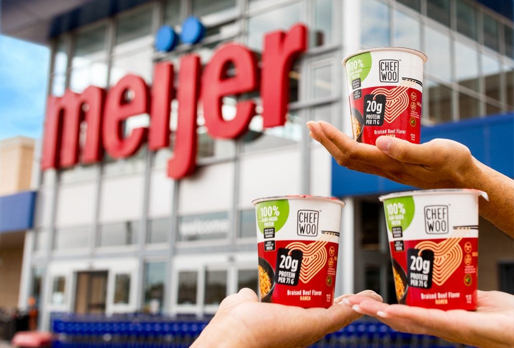 Chef Woo ramen, a brand owned by Borealis Foods