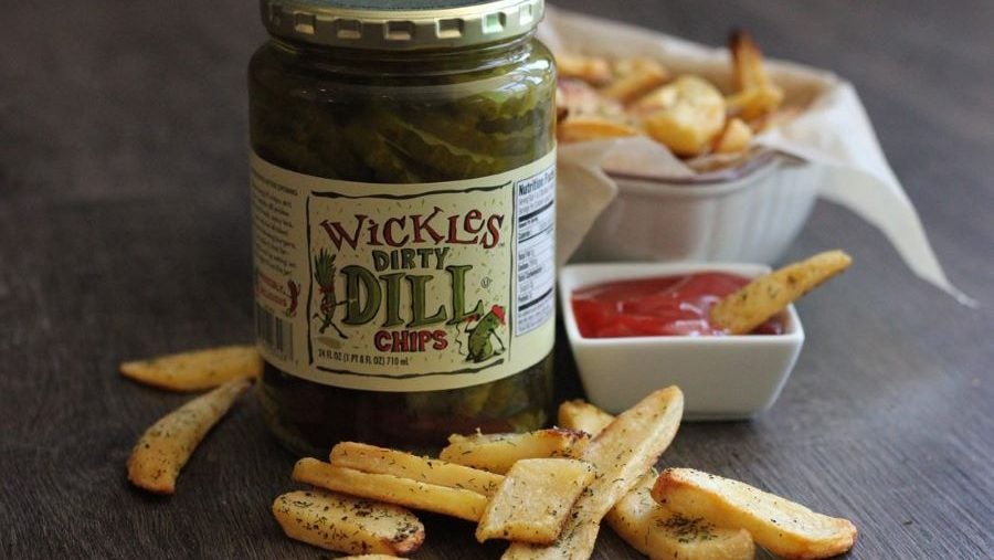 Wickles Dill Chips, Dirty