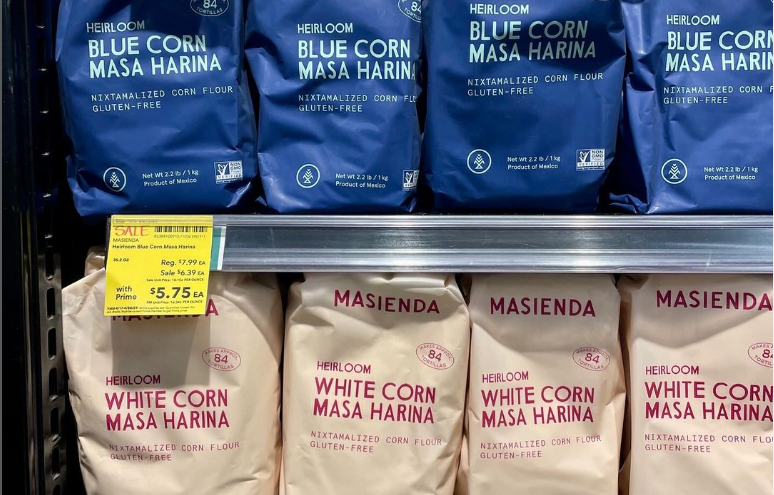 Masienda masa on sale at Whole Foods