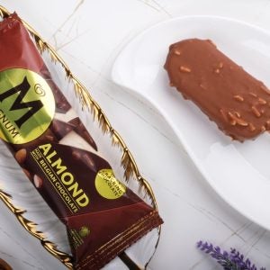 Magnum Ice Cream with Almond Belgian Chocolate flavour