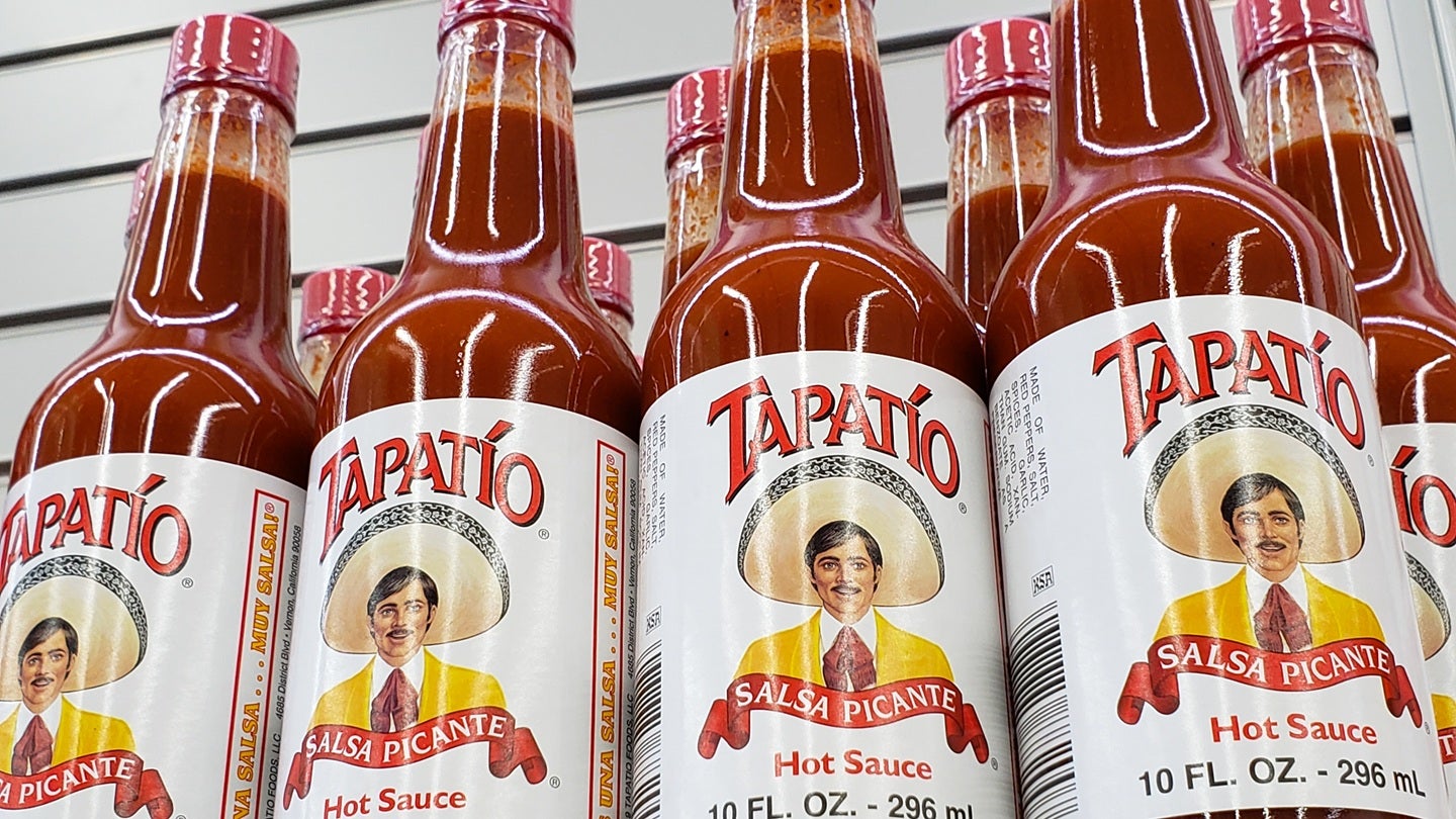 US hot-sauce brand Tapatio sold to private equity