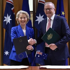EU-Australia trade deal