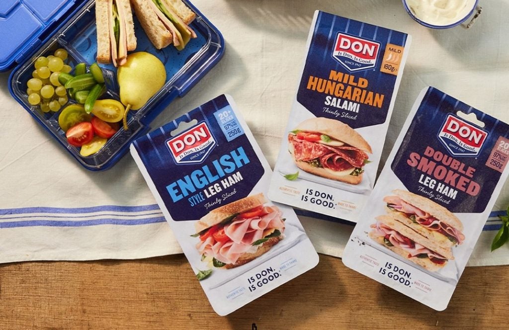 Packs of Don meats, part of the ABF food product range
