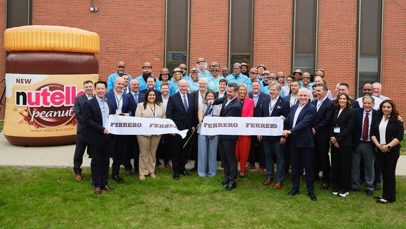 Ferrero Starts Nutella Production In Us