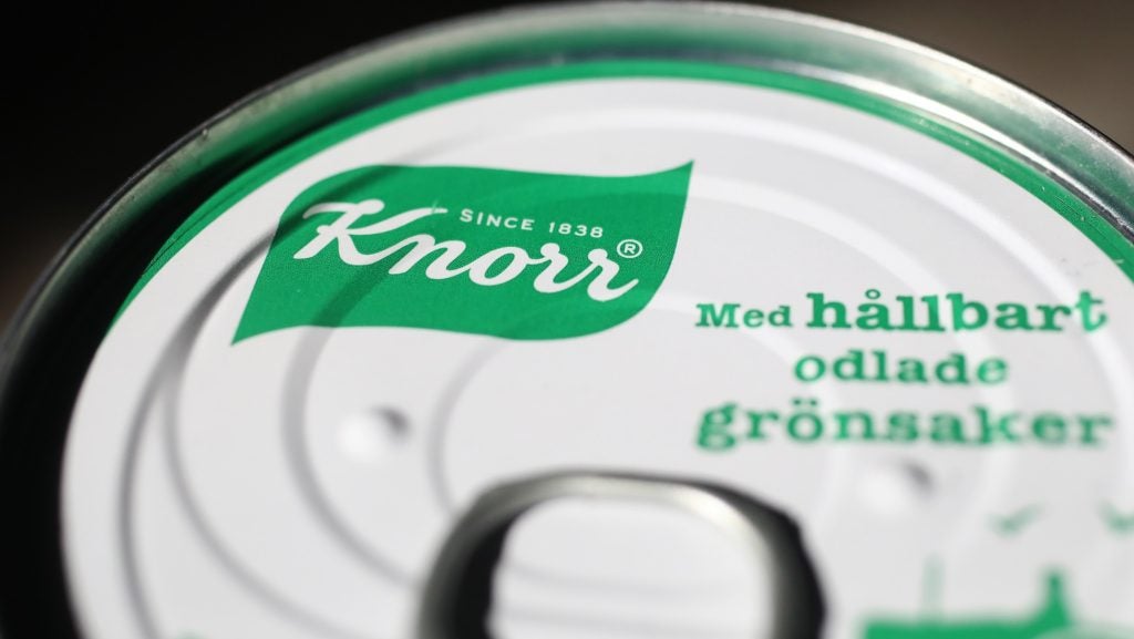 Knorr canned vegetables