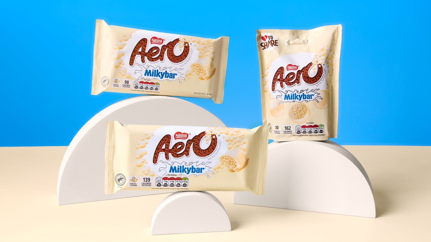 Nestlé combines Aero with Milkybar in new product launch