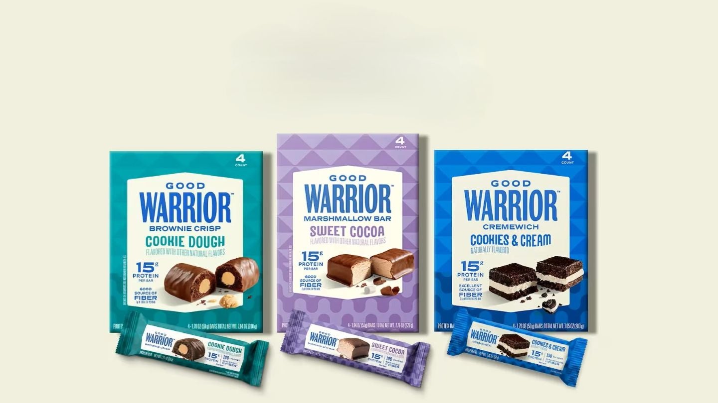 PepsiCo champions protein with Good Warrior bars